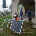 Réverbère de rue intégrée de haricots dorés solaires